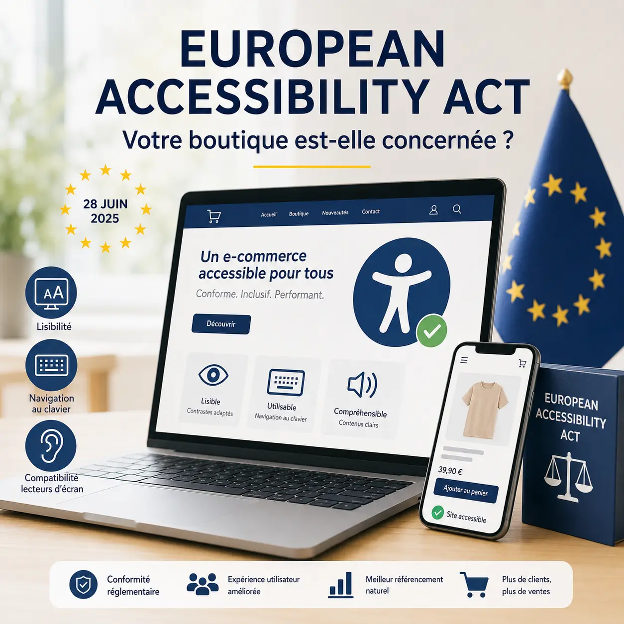 European Accessibility Act (EAA) Votre site est-il concerné