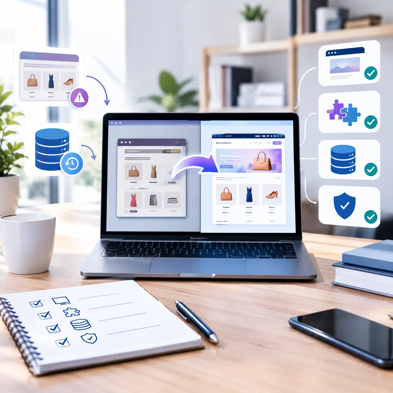 Migration PrestaShop mise à jour ou migration, que faire selon votre version